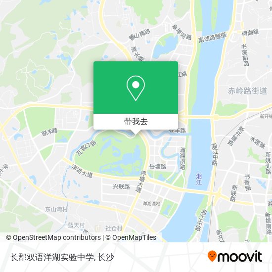 长郡双语洋湖实验中学地图