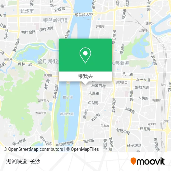 湖湘味道地图