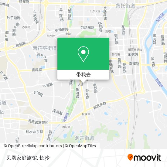 凤凰家庭旅馆地图