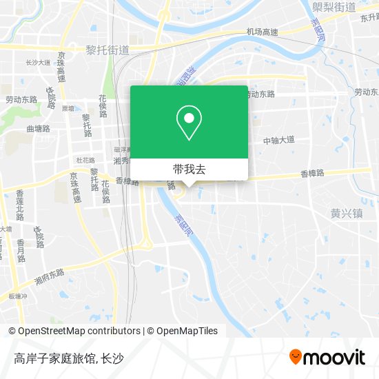 高岸子家庭旅馆地图