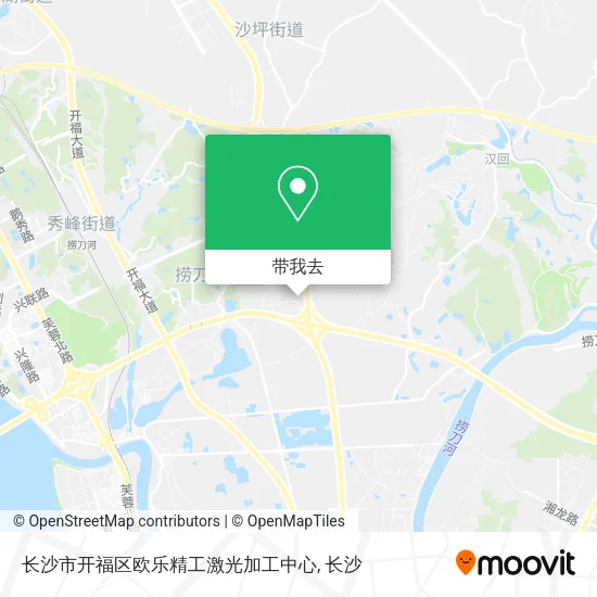 长沙市开福区欧乐精工激光加工中心地图