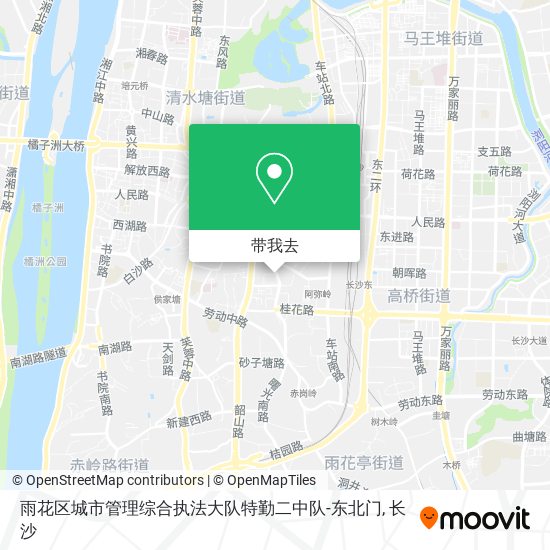 雨花区城市管理综合执法大队特勤二中队-东北门地图