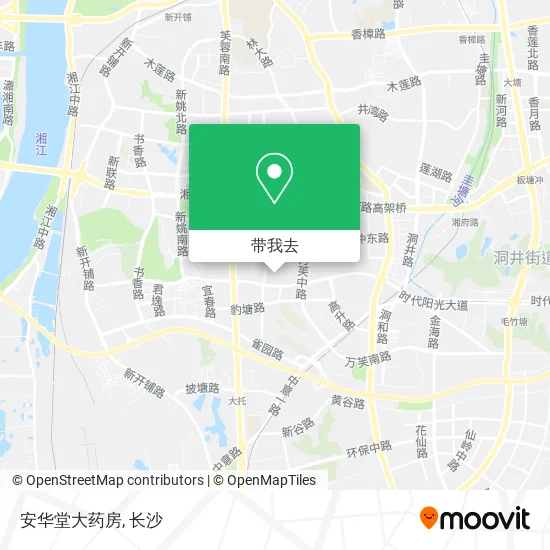 安华堂大药房地图