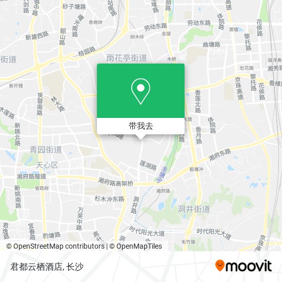 君都云栖酒店地图