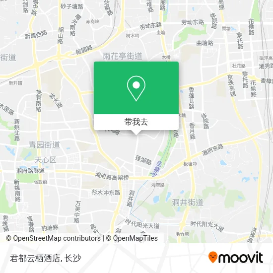 君都云栖酒店地图