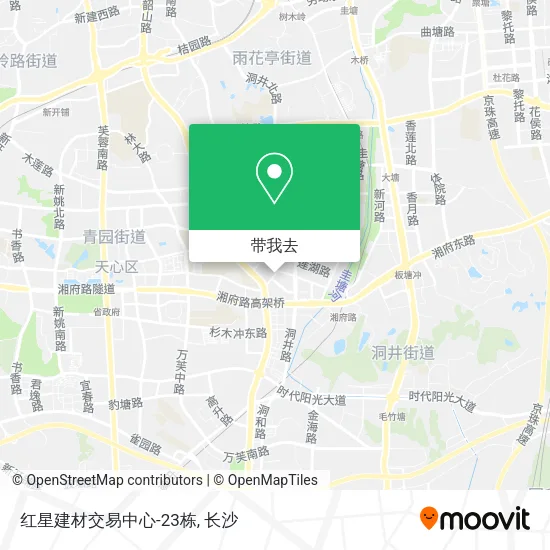 红星建材交易中心-23栋地图