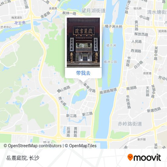 岳麓庭院地图