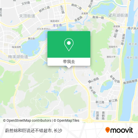 蔚然锦和巨说还不错超市地图