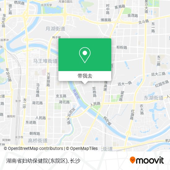 湖南省妇幼保健院(东院区)地图