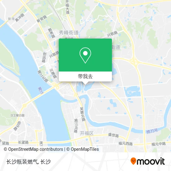 长沙瓶装燃气地图