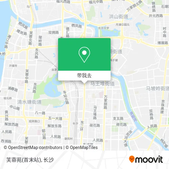 芙蓉苑(首末站)地图