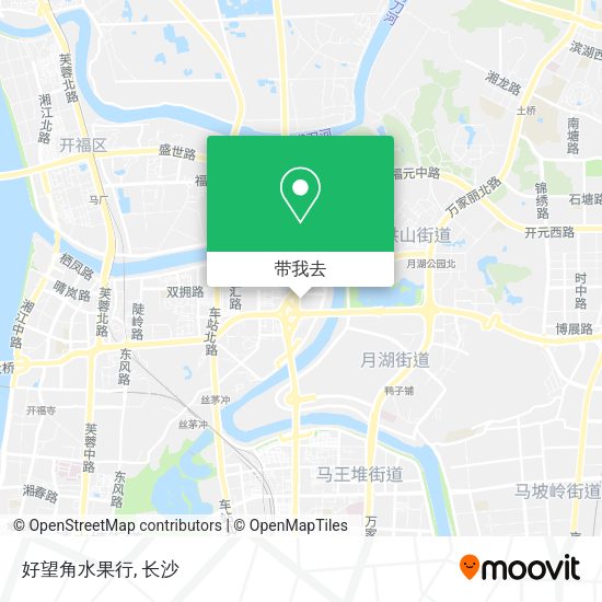 好望角水果行地图