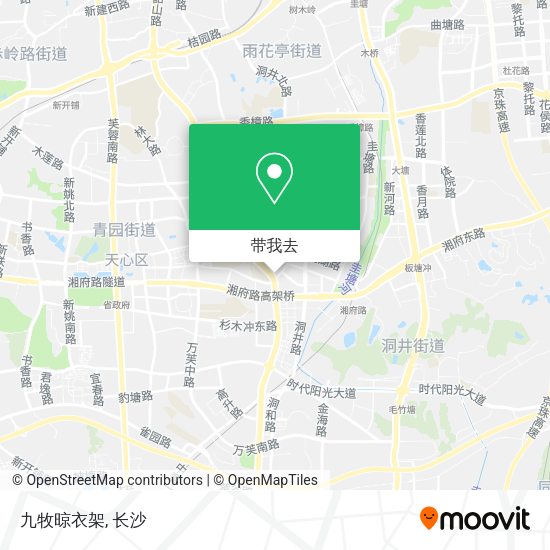 九牧晾衣架地图