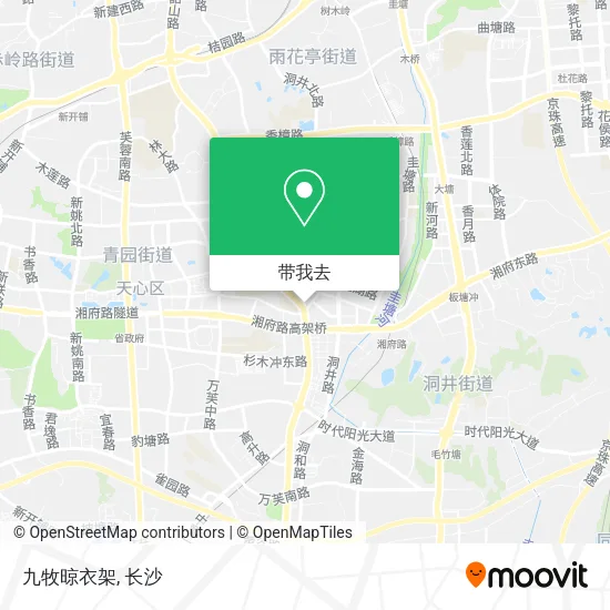 九牧晾衣架地图