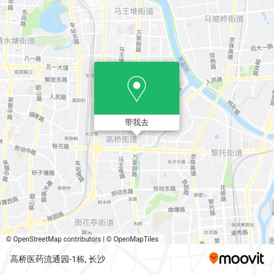 高桥医药流通园-1栋地图