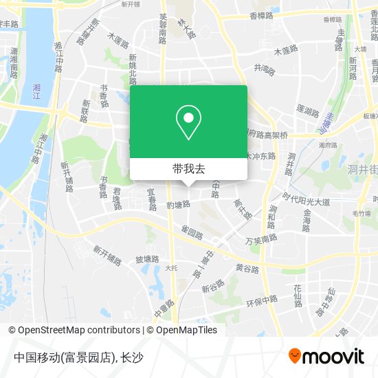 中国移动(富景园店)地图