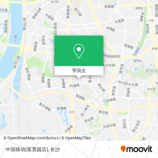 中国移动(富景园店)地图