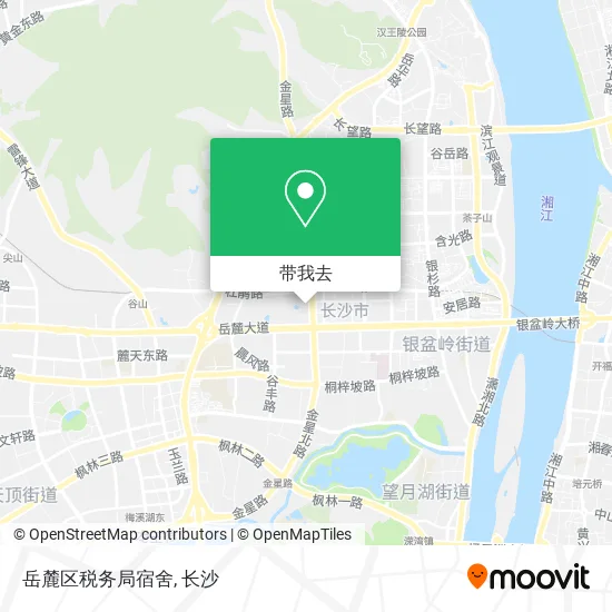 岳麓区税务局宿舍地图