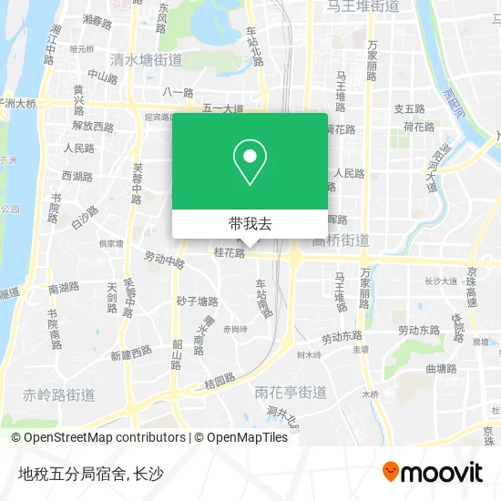 地稅五分局宿舍地图