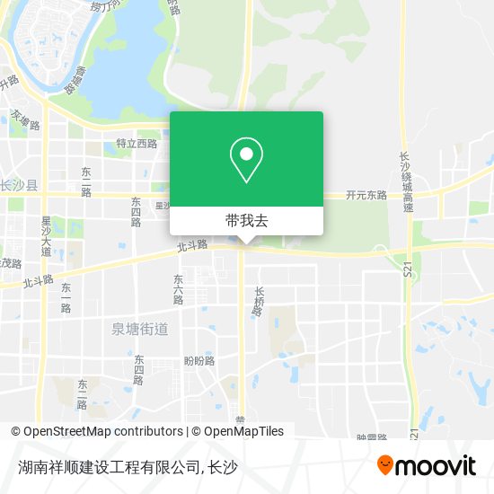 湖南祥顺建设工程有限公司地图