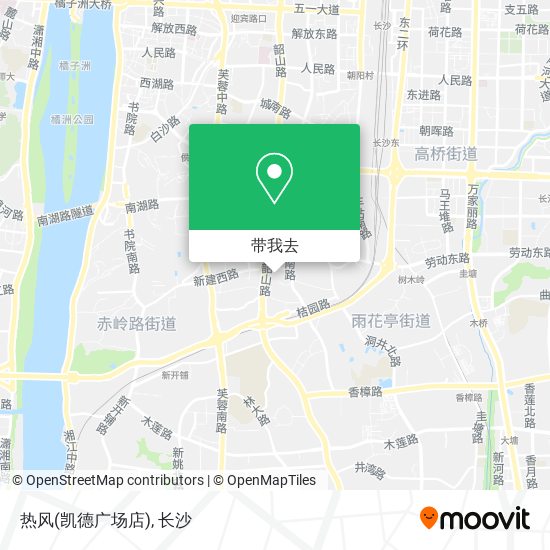 热风(凯德广场店)地图