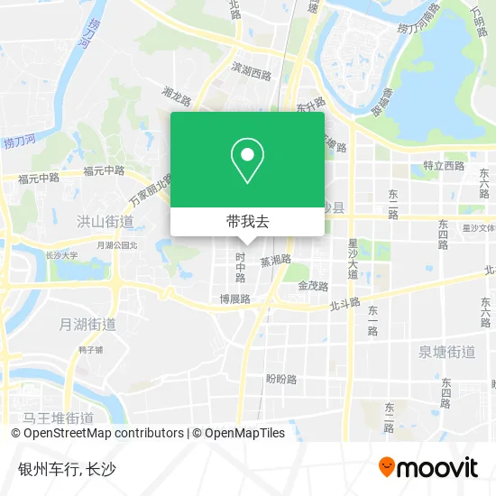 银州车行地图