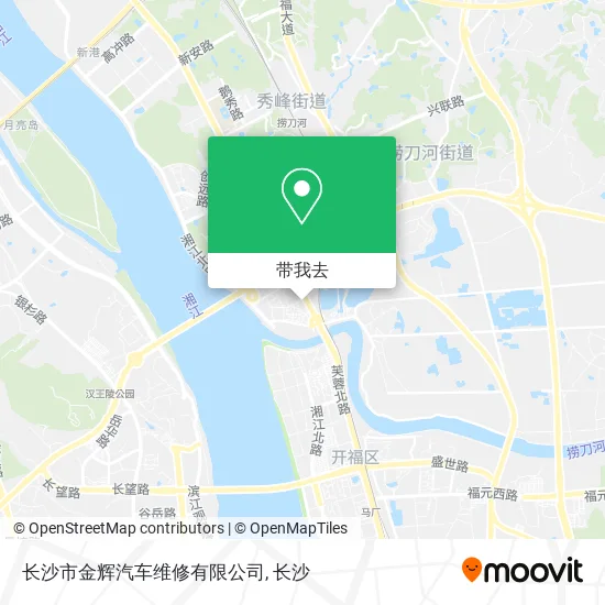 长沙市金辉汽车维修有限公司地图