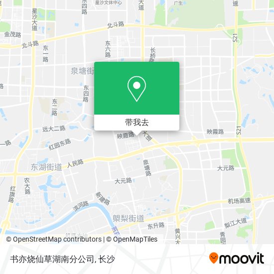 书亦烧仙草湖南分公司地图