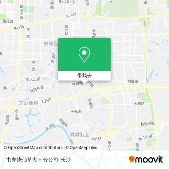 书亦烧仙草湖南分公司地图