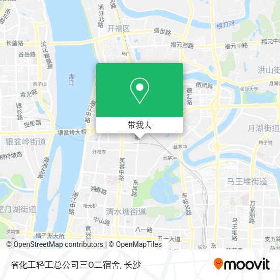 省化工轻工总公司三O二宿舍地图