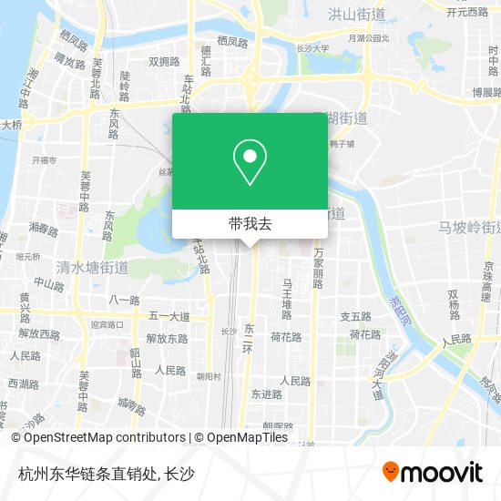 杭州东华链条直销处地图