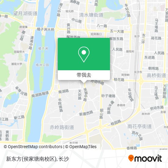 新东方(侯家塘南校区)地图