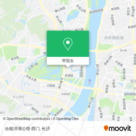 合能洋湖公馆-西门地图
