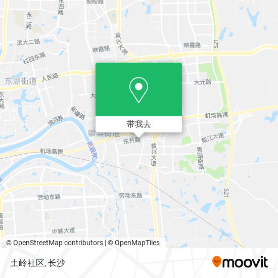 土岭社区地图