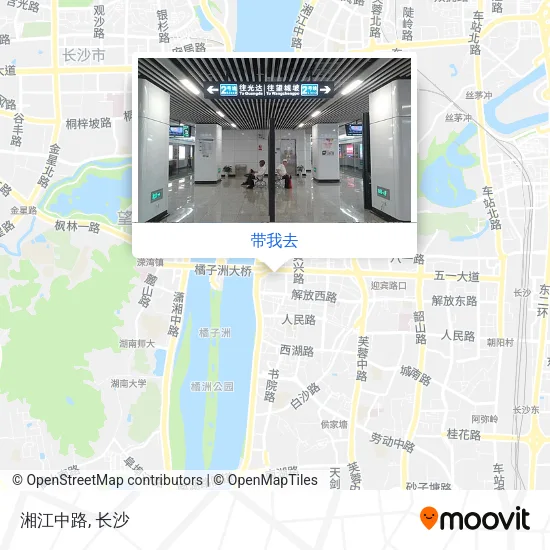 湘江中路地图