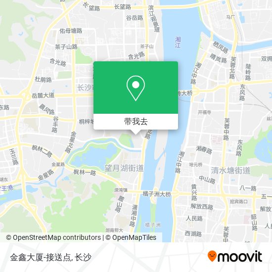 金鑫大厦-接送点地图