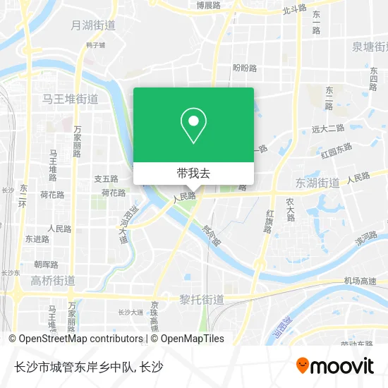 长沙市城管东岸乡中队地图