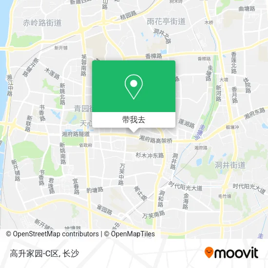 高升家园-C区地图
