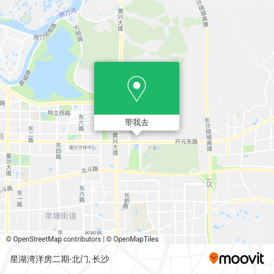 星湖湾洋房二期-北门地图
