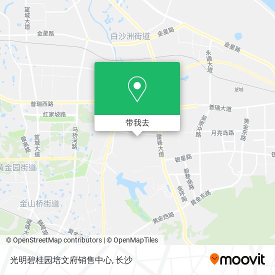 光明碧桂园培文府销售中心地图