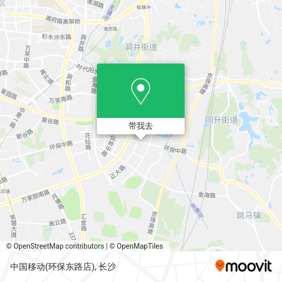 中国移动(环保东路店)地图