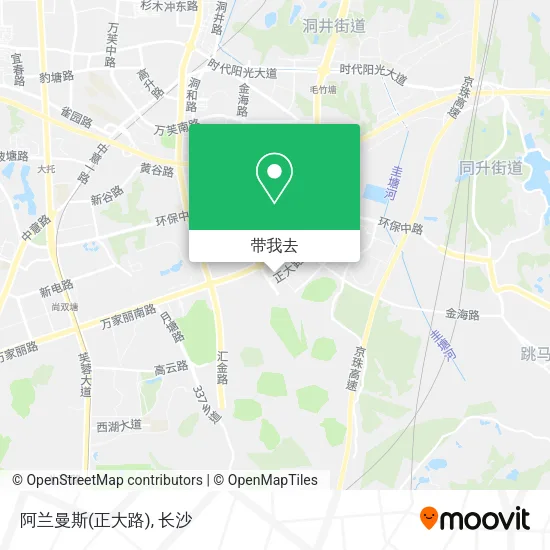 阿兰曼斯(正大路)地图