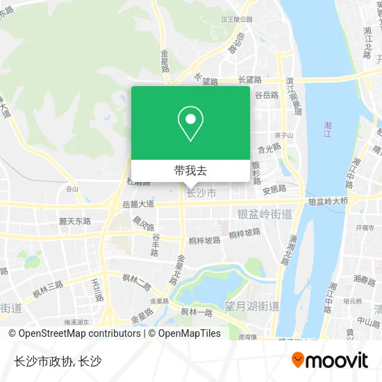长沙市政协地图