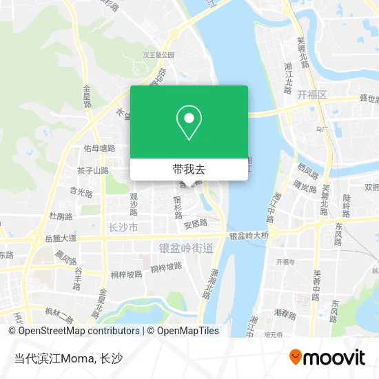 当代滨江Moma地图