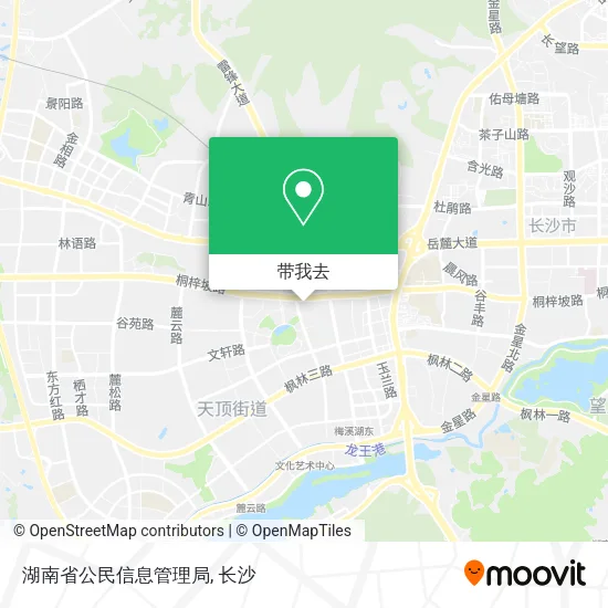 湖南省公民信息管理局地图