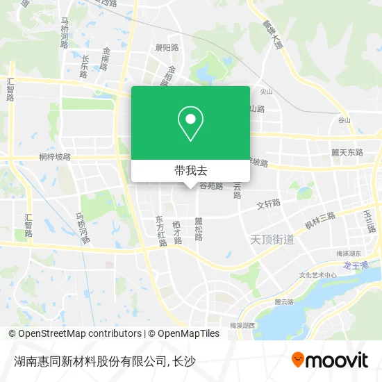 湖南惠同新材料股份有限公司地图
