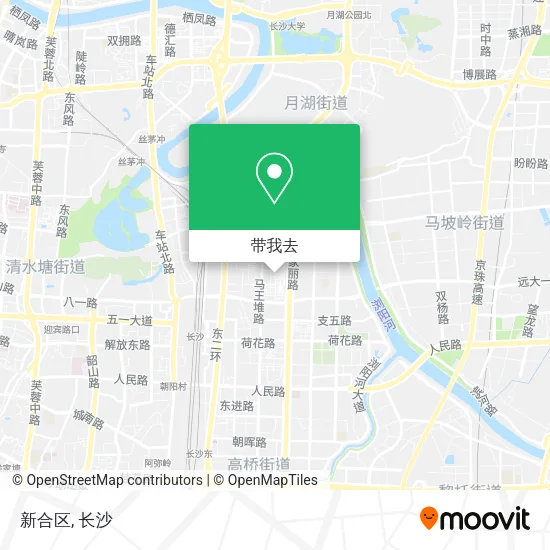 新合区地图