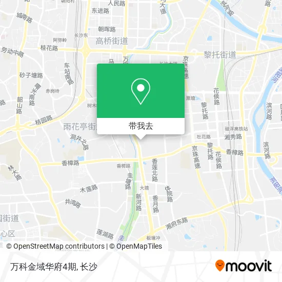 万科金域华府4期地图