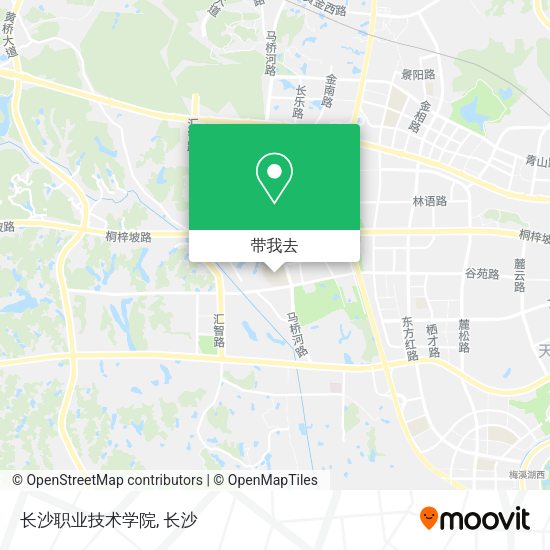 长沙职业技术学院地图