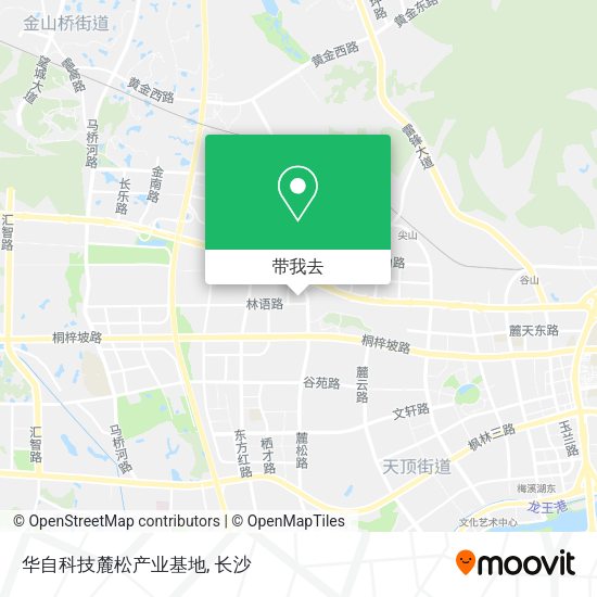 华自科技麓松产业基地地图